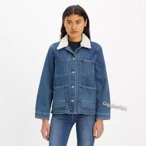 Levi’s Retro Sherpa Jean Jacket - Size XS